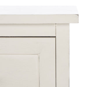 Safavieh Briar 6-Drawer Storage Chest - Farmhouse Style Organizer For Bedroom, Entryway & Closet Solutions Distressed White Frame / Greige Drawers STG5701A
