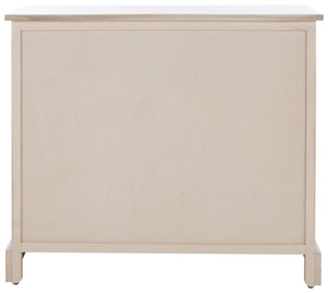 Safavieh Briar 6-Drawer Storage Chest - Farmhouse Style Organizer For Bedroom, Entryway & Closet Solutions Sand Frame / Distressed White Drawers STG5701B
