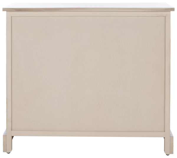 Safavieh Briar 6-Drawer Storage Chest - Farmhouse Style Organizer For Bedroom, Entryway & Closet Solutions Sand Frame / Distressed White Drawers STG5701B