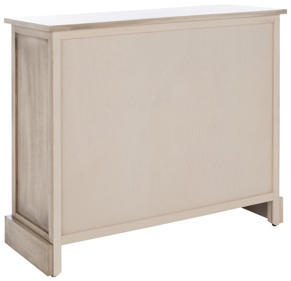 Safavieh Briar 6-Drawer Storage Chest - Farmhouse Style Organizer For Bedroom, Entryway & Closet Solutions Sand Frame / Distressed White Drawers STG5701B