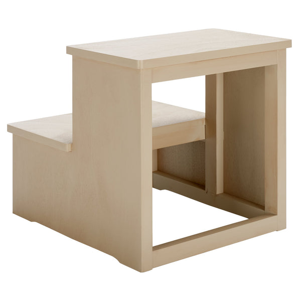 Safavieh Haven 2-step Stool - Elegant Wooden Design For Stylish Home Décor & Everyday Convenience Natural Wood Stg5703a