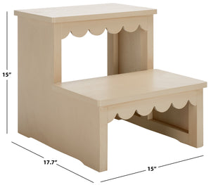 Safavieh Haven 2-step Stool - Elegant Wooden Design For Stylish Home Décor & Everyday Convenience Natural Wood Stg5703a