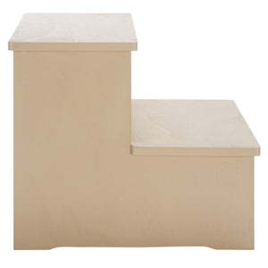 Safavieh Haven 2-step Stool - Elegant Wooden Design For Stylish Home Décor & Everyday Convenience Natural Wood Stg5703a