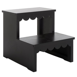Safavieh Haven 2-step Stool - Elegant Wooden Design For Stylish Home Décor & Everyday Convenience Matte Black , Wood Stg5703b