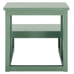 Safavieh Haven 2-step Stool - Elegant Wooden Design For Stylish Home Décor & Everyday Convenience Sage Green Wood Stg5703c