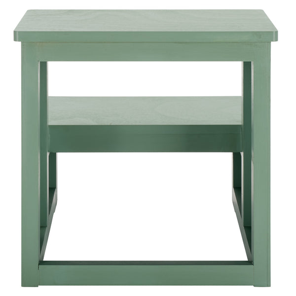 Safavieh Haven 2-step Stool - Elegant Wooden Design For Stylish Home Décor & Everyday Convenience Sage Green Wood Stg5703c