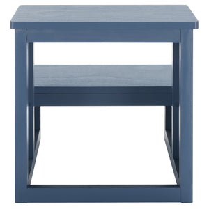 Safavieh Haven 2-step Stool - Elegant Wooden Design For Stylish Home Décor & Everyday Convenience Blue Wood Stg5703d