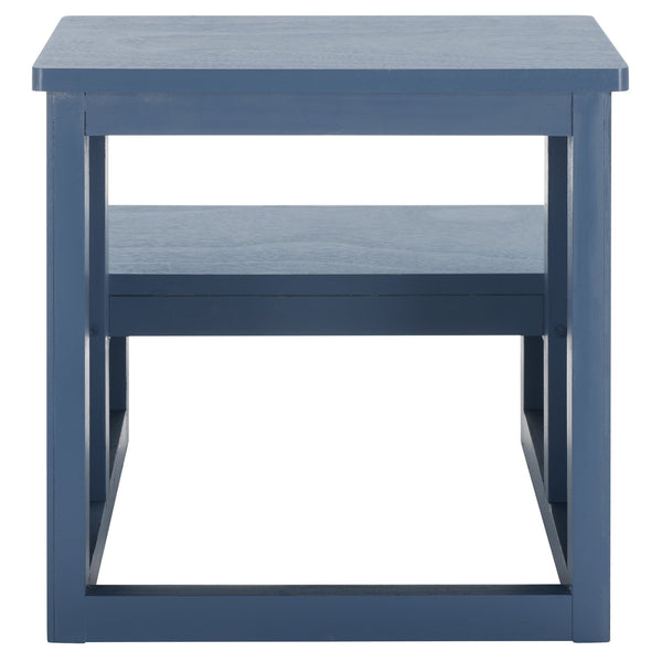 Safavieh Haven 2-step Stool - Elegant Wooden Design For Stylish Home Décor & Everyday Convenience Blue Wood Stg5703d