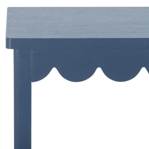 Safavieh Haven 2-step Stool - Elegant Wooden Design For Stylish Home Décor & Everyday Convenience Blue Wood Stg5703d