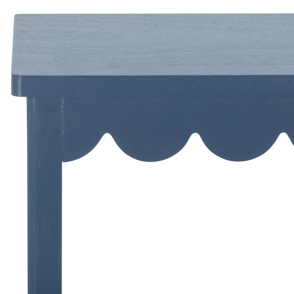 Safavieh Haven 2-step Stool - Elegant Wooden Design For Stylish Home Décor & Everyday Convenience Blue Wood Stg5703d