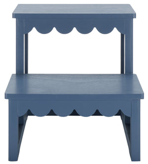 Safavieh Haven 2-step Stool - Elegant Wooden Design For Stylish Home Décor & Everyday Convenience Blue Wood Stg5703d