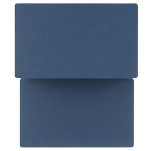 Safavieh Haven 2-step Stool - Elegant Wooden Design For Stylish Home Décor & Everyday Convenience Blue Wood Stg5703d