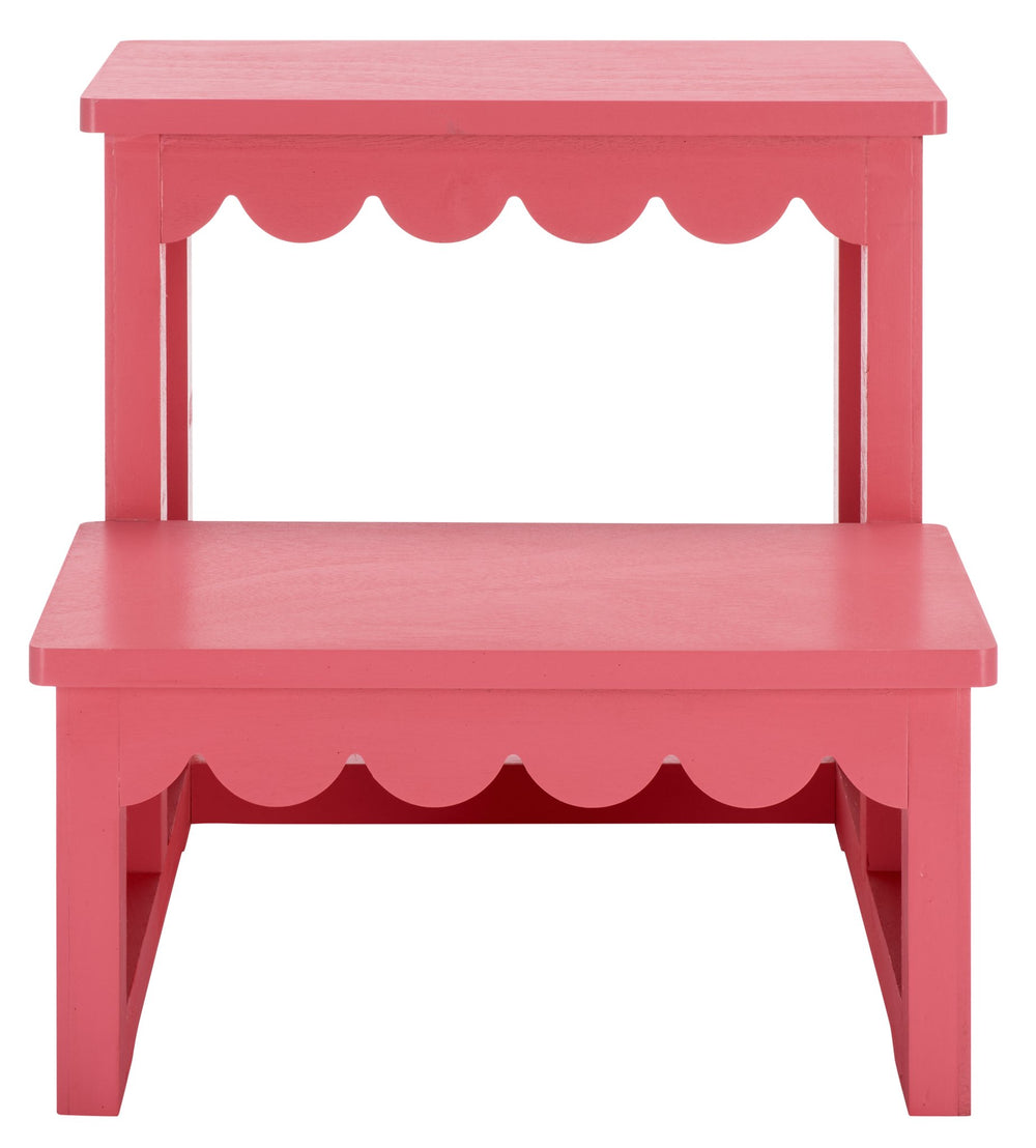 Safavieh Haven 2-step Stool - Elegant Wooden Design For Stylish Home Décor & Everyday Convenience Rose Wood Stg5703e
