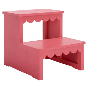 Safavieh Haven 2-step Stool - Elegant Wooden Design For Stylish Home Décor & Everyday Convenience Rose Wood Stg5703e