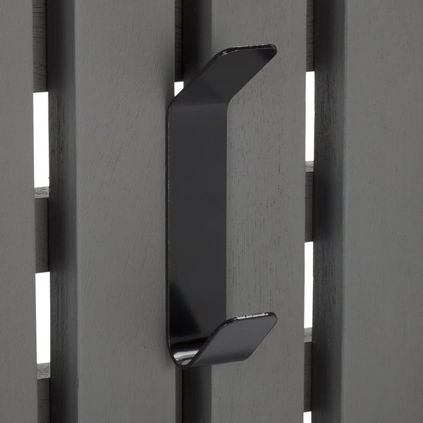 Safavieh Cato 3 Hook Wall Mounted Coat Rack For Organized Entryways - Modern Design For Any Space Grey Mdf,Iron Stg5704a