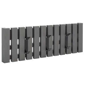 Safavieh Cato 3 Hook Wall Mounted Coat Rack For Organized Entryways - Modern Design For Any Space Grey Mdf,Iron Stg5704a
