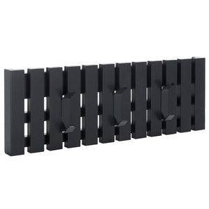 Safavieh Cato 3 Hook Wall Mounted Coat Rack For Organized Entryways - Modern Design For Any Space Black Mdf,Iron Stg5704e
