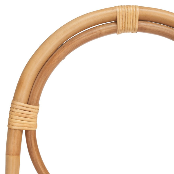 Safavieh Kino Three-Tier Towel Hanger - Stylish Rattan Storage For Towels, Throws, And Scarves In Any Room Natural STG6501A