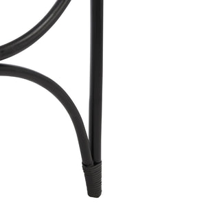 Safavieh Kino Three-Tier Towel Hanger - Stylish Rattan Storage For Towels, Throws, And Scarves In Any Room Black STG6501B