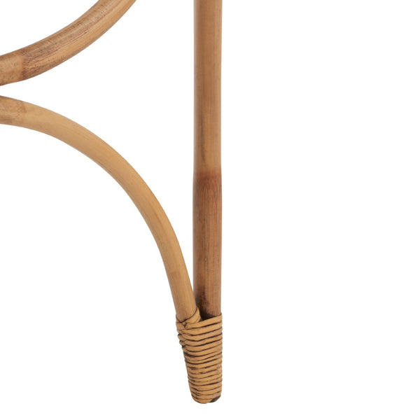 Safavieh Kino Three-Tier Towel Hanger - Stylish Rattan Storage For Towels, Throws, And Scarves In Any Room Honey Brown Wash STG6501C