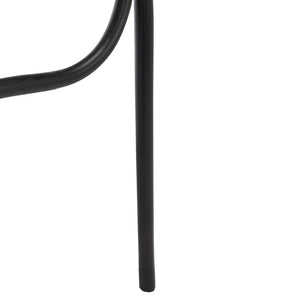 Safavieh Keita Three-Tier Rattan Towel Hanger For Coastal Decor - Space-Saving, Stylish Bathroom Storage Solution Black STG6502B