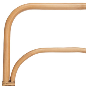 Safavieh Keita Three-Tier Rattan Towel Hanger For Coastal Decor - Space-Saving, Stylish Bathroom Storage Solution Honey Brown Wash STG6502C