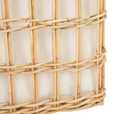 Safavieh Runa Basket W/ Liner Natural / White  Wood STG6504A