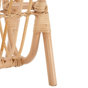 Safavieh Selby Magazine Rack - Natural Rattan Storage Solution With Chic Curves For A Cozy Reading Nook STG6505A