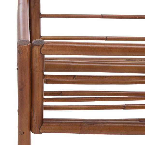 Safavieh Julep Slim Wood Console Table Warm Natural Finish Entryway Living Room Accent STG6510A