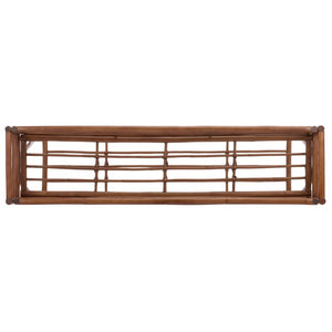 Safavieh Julep Slim Wood Console Table Warm Natural Finish Entryway Living Room Accent STG6510A