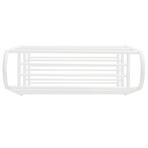 Safavieh Mira Storage Shoe Rack - Compact 3-Tier Organizer With Wire Mesh Shelves For Entryway & Closet Use STG9300A