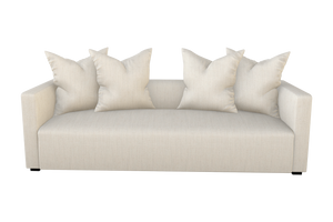 Moss Home Stinson Sofa - Elegant Tuxedo Design For Modern Living Spaces, Perfect Blend Of Style & Comfort Linen 100% Polyester Stin-sof-96-doulin