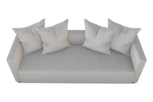 Moss Home Stinson Sofa – Elegant Tuxedo Style With Clean Lines, Perfect For Formal And Casual Spaces Ash 54% Polyester 36% Viscose 10% Linen Stin-sof-96-offash