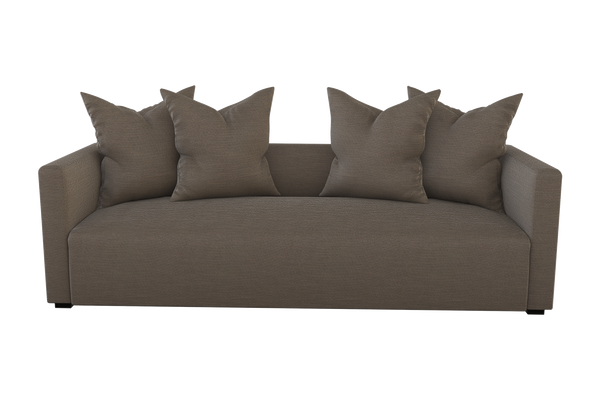 Moss Home Stinson Sofa – Elegant Tuxedo Style With Clean Lines, Perfect For Formal And Casual Spaces Cafe 54% Polyester 36% Viscose 10% Linen Stin-sof-96-offcaf