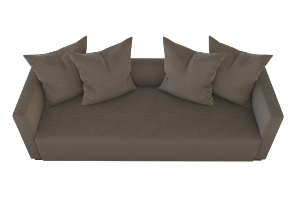 Moss Home Stinson Sofa – Elegant Tuxedo Style With Clean Lines, Perfect For Formal And Casual Spaces Cafe 54% Polyester 36% Viscose 10% Linen Stin-sof-96-offcaf