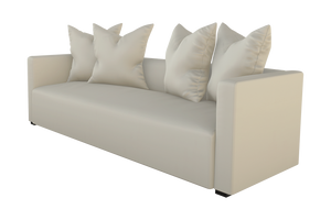 Moss Home Stinson Sofa - Elegant Tuxedo Design With Clean Lines For Formal And Casual Living Spaces Cloud 100% Polyester Stin-sof-96-shoclo