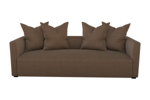 Moss Home Stinson Sofa - Elegant Tuxedo Design For Modern Living Rooms With Timeless Style And Comfort Cafe 100% Polyester Stin-sof-96-stucaf