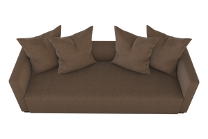 Moss Home Stinson Sofa - Elegant Tuxedo Design For Modern Living Rooms With Timeless Style And Comfort Cafe 100% Polyester Stin-sof-96-stucaf