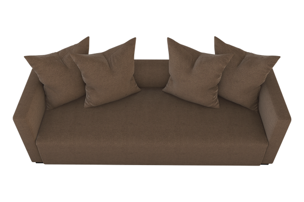 Moss Home Stinson Sofa - Elegant Tuxedo Design For Modern Living Rooms With Timeless Style And Comfort Cafe 100% Polyester Stin-sof-96-stucaf