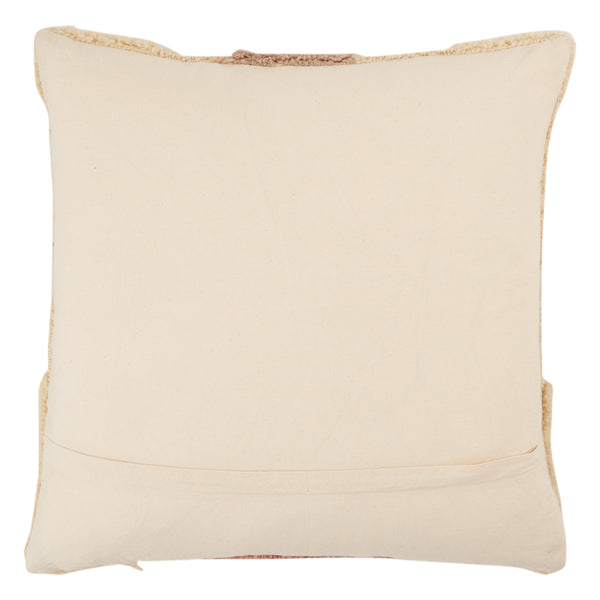 Jaipur Living Vibe by Jaipur Living Tribal Wool Blend Pillow Cover Earthy Tones Textural Weave PLC102402