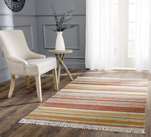 Stk311 Hand Woven 80% Wool and Cotton Area Rug - Luxurious Softness, Crafted in India for Your Home