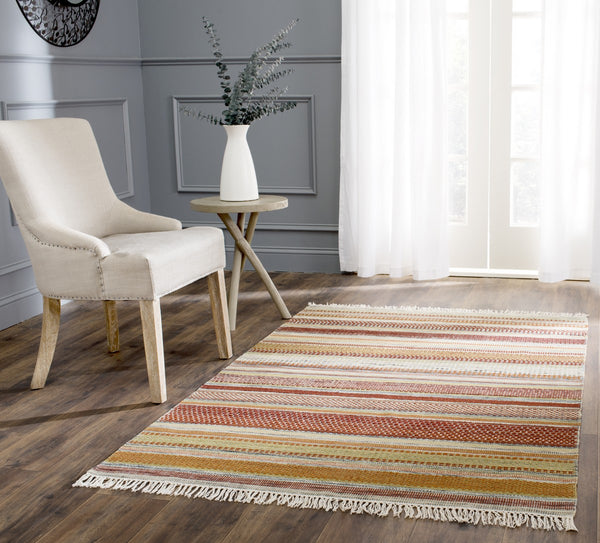 Stk311 Hand Woven 80% Wool and Cotton Area Rug - Luxurious Softness, Crafted in India for Your Home