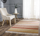Stk311 Hand Woven 80% Wool and 20% Cotton Rug