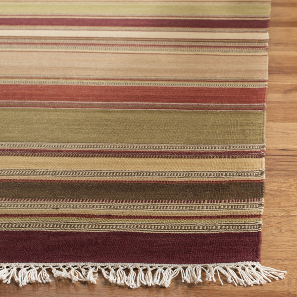 Stk313 Hand Woven Area Rug - Luxurious 80% Wool & 20% Cotton from India for Stylish Interiors