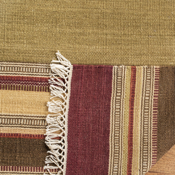 Stk313 Hand Woven Area Rug - Luxurious 80% Wool & 20% Cotton from India for Stylish Interiors