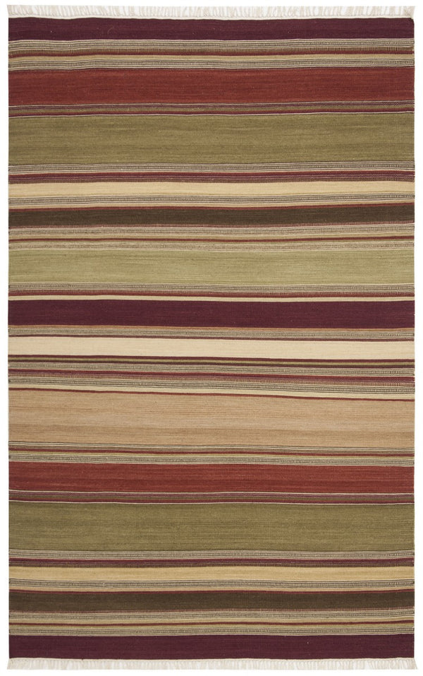 Stk313 Hand Woven Area Rug - Luxurious 80% Wool & 20% Cotton from India for Stylish Interiors