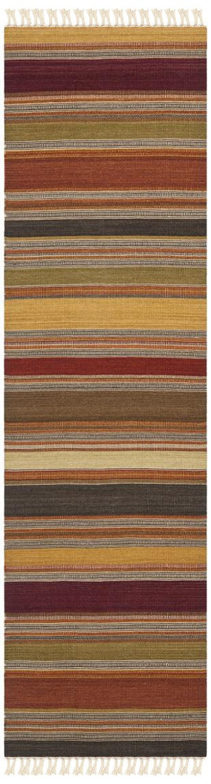 Stk315 Luxurious Hand Woven Wool and Cotton Rug from India - Perfect for Cozy Home Décor