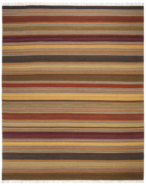 Stk315 Luxurious Hand Woven Wool and Cotton Rug from India - Perfect for Cozy Home Décor