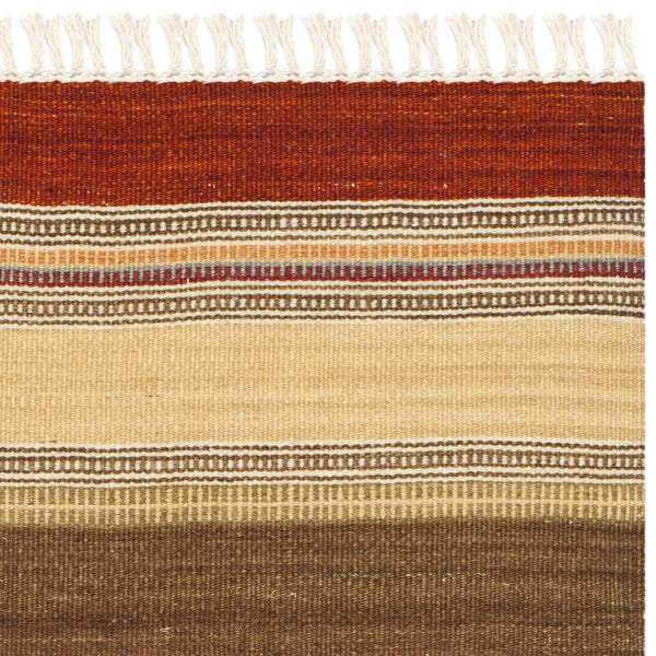 Stk317 Hand Woven Rug - Luxurious 80% Wool and 20% Cotton from India for Elegant Home Décor