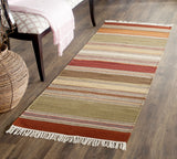 Stk317 Hand Woven 80% Wool and 20% Cotton Rug